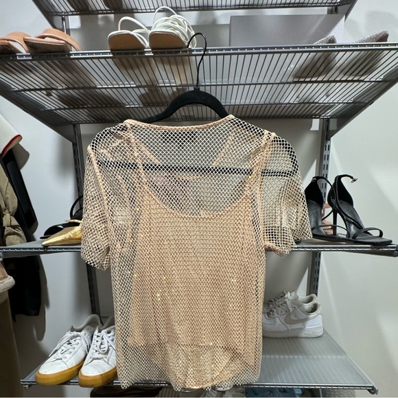 Bash studded top with removable cami! Worn once!  From Anthro - Picture 1 of 2